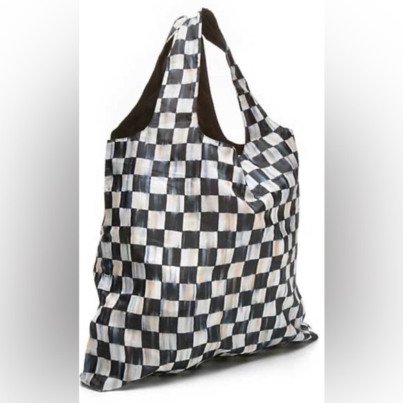 MacKenzie-Childs Handbags - MacKenzie-Child’s NWT, in original cellophane bag Courtly Check To Go Tote